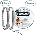 Flea and Tick Collar for Dogs,Flea and Tick Treatment and Prevention for Dogs up to 8 Month,One Size Fits All,100% Natural Ingredients, Waterproof,Include Tick Removal Tools,2 Pack