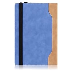 Berfea Laptop Case, PU Leather Protective Shell for