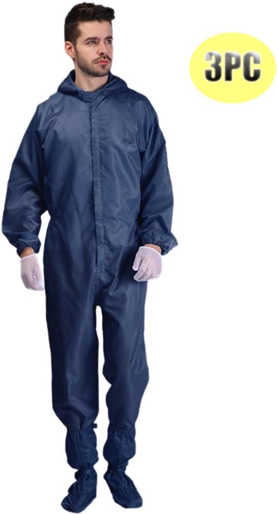 Coveralls Suit Washable Isolation Gown with Hood