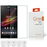 Nacodex 9H Premium Real Tempered Glass Screen Protector Film for Sony Xperia Z Ultra Xl39h
