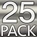 ALPINE HARDWARE Premium Solid Euro Style Bar Handle Pull-25Pack-3.75 In Hole Center & 6 1/8 In Length Heavy Stainless Steel Bar Handle Pull W/ a Satin Nickel Finish-American Owned Cabinet Hardware