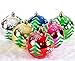 60mm Shatterproof Christmas Trees Pendant Trees Christmas Ball Ornament Set 6 Pieces