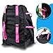Car Seat Travel Bag for Air Travel - Carseat Gate Chek Bag for Airplane with Carrier - Universal Airport Backpack Booster Cover for Kids Baby Infant and Toddler - Convertible Car Seat Bags by Loloki