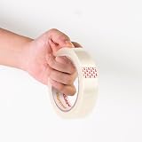 Packatape 6 Extra Long Clear Tape Rolls 24mm x 66m Gift Wrapping view 3