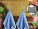 Pro Chef Kitchen Tools Hanger Clips - Laundry Clothes Pins - Metal Hanging Drying Rack Clotheslines Wire Clip Set of 24 - Bag Chip Clips - Travel Post Card Photo Picture Hangers - Binder Paper Clamps