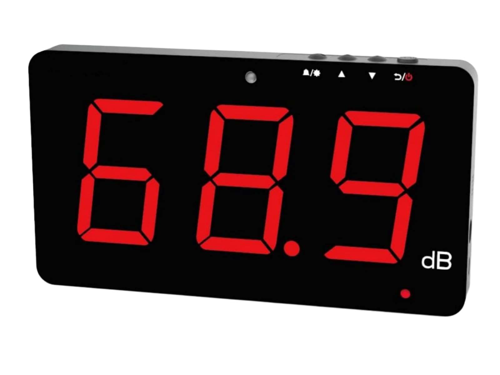 TestHelper SW-525A Sound Level Meter Tester 30-130db Large Screen LCD Display Wall Hanging Type Decibel Noise Measuring with Alarm (Sound Level Meter) — image 1
