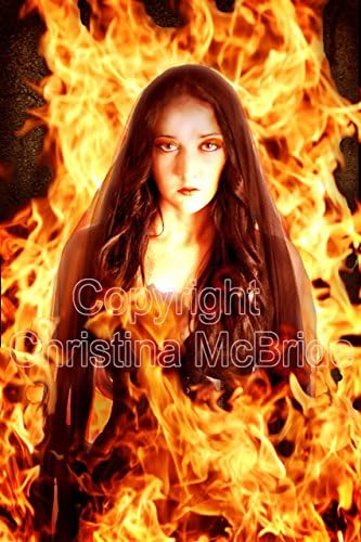 Fire Queen 8x10 Signed Fine Art Photo Manipulation