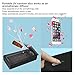 Smart Phone UV Sanitizer Portable UV Light Cell Phone Sterilizer Cleaner Aromatherapy Function Disinfector with USB Charging for iPhone Android Smart Phone Toothbrush Jewelry Watches-Black