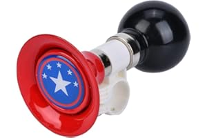 VBEST LIFE Life Rubber Children Bike Horn, Metal Rubber Loud Children Bike Horn Bike Warning Bell for Boys Girls Bike Accessory