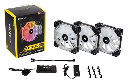 corsair hd120 9個セット Corsair HD Series, HD120 RGB LED, 120mm High Performance