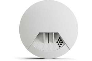 SimpliSafe Wireless Smoke Detector - Compatible with The SimpliSafe Home Security System - Latest Gen, Battery Powered