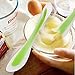 Spatula,Xpatee 4-pieces Heat-Resistant Baking Spatulas Non-stick Flexible Rubber Spatulas (Green)