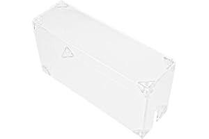 POPETPOP Acrylic Protective Box Game Console Storage Case Compatible with Nintendo Switch for Controller