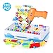 kunmark Building Block Games Set with Toy Drill & Screwdriver Tool Set | Educational Building Blocks Construction Games| Develop Fine Motor Skills (Screwdriver Building) ¡­