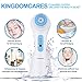 KINGDOMCARES 3 Speed Sonic Facial Cleansing Brush Deep Cleaning Face Brush Cleansing System Electric Exfoliating Brush Facial Cleansing Brush White