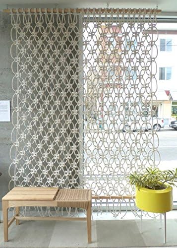 Accept My/Our Offer Modern Home Decorative Christmas Awesome Gift Macrame Curtain