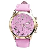 Clearance!Women Wrist Watch,Canserin Faux Leather Analog Quartz