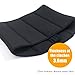 BRABIC Women's Neoprene Zipper & Buckle Underbust Cincher Waist Trainer Corset Sport Workout Body Shaper Tummy Control (S (US 0-4), Black Sauna Waist Trainer)