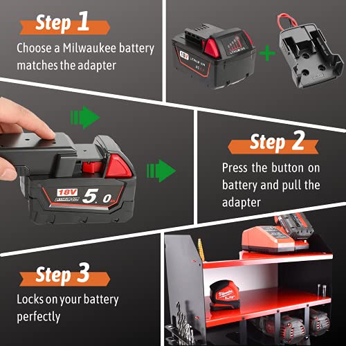 Power Wheels Adapter Milwaukee M18 Battery Adapter Drill Battery