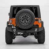 GSI Rock Crawler Full Width Rear Bumper with Tire Carrier, 2