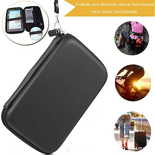 Portable 7"Inch GPS Case Hard Shell Travel Carrying Case Bag for 6" 7
