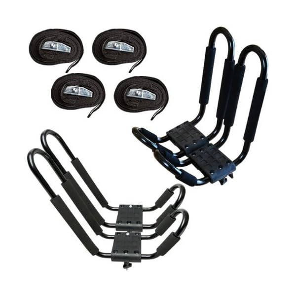 JBar 2 Pairs Universal Kayak Canoe Top Mount Carrier Roof Rack Boat SUV VAN Car Missouri JBar 2 Pairs Universal Kayak Canoe Top Mount Carrier Roof Rack Boat SUV VAN Car Missouri