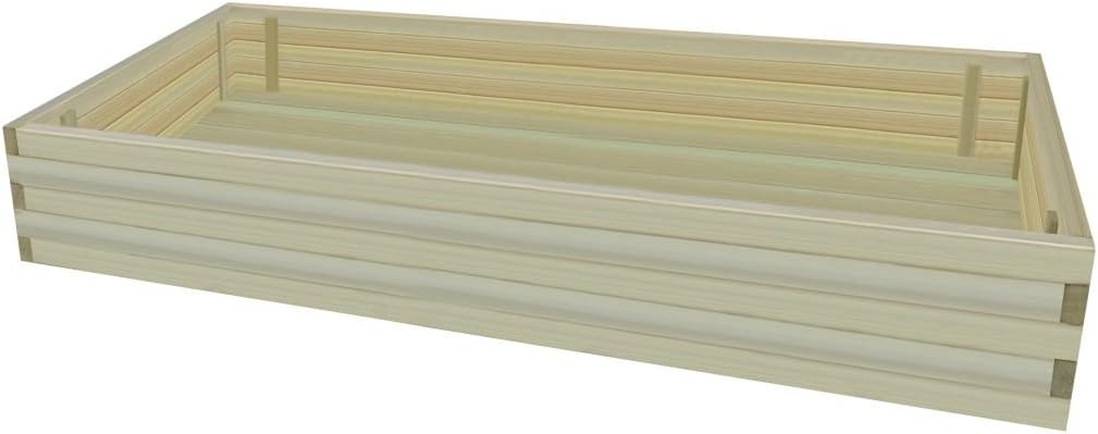 tidyard Jardinera Madera de Jardín,Maceta para Plantar Verduras y ...