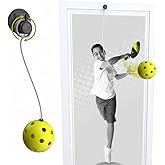Swingball Pickleball Trainer Set &ndash; Wall Mount Rebounder with Real Ball Tether &ndash; Indoor/Outdoor Practice Partner for All Skill Levels &ndash; Perfect Solo Training Aid - No Paddle Included, Ages 6+