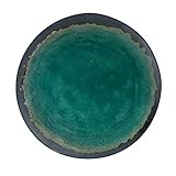 Merritt Natural Elements 11-inch Melamine Dinner Plate, Turquoise