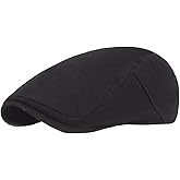 Reyox Newsboy Cap for Men Women Vintage Cabbie Flat Hat | Retro Ivy Golf Beret Hat, Driving Hunting Hiking Fishing Scally Cap for Daily Outdoor Casual Wear