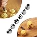 LoveS 10Pcs Donut Decorating Kits, 2 Silicone Donut Molds, 6 Stainless Steel Decorating Tips, 1 Translucent Silicone Pastry Bag & 1 Adapter