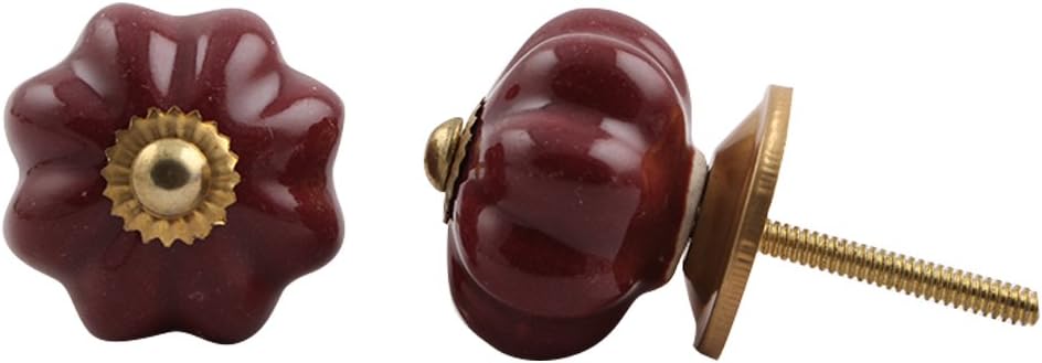 Indianshelf handgemacht Pack of 6 Kirsche Keramik Melone solide Kommode