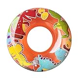 WenYing Inflatable Inner Tube Kids Swimming Pool Floats Dinosaur 60CM Swim Ring for Children Swimming Tube Summer Beach Pool 24