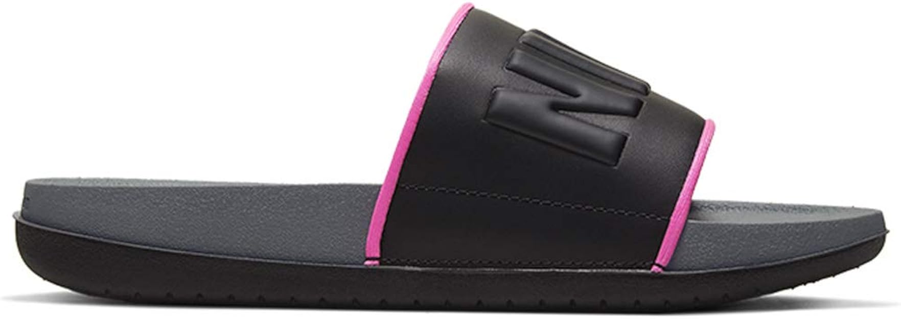 Nike Women's Offcourt Slide Sandals (6, Black/Metallic Gold/University Red) Amazon.ca Shoes