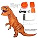 AOSKA T-Rex Inflatable Costume Halloween Adult Dinosaur Costume (T-Rex) (T-Rex)