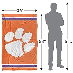Clemson University Blanket, 36"x58" Primary