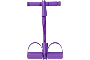 Multifunctional Pedal Puller Resistance Rope, Fitness Tension Rope 6-Tube Pedal Resistance Band Exercise Equipment, Elastic Y