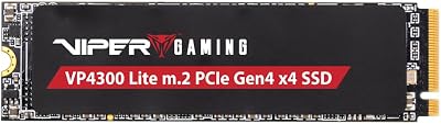 Patriot Viper VP4300 Lite 500GB M.2 PCIe Gen4 x4 SSD DRAMLESS
