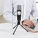 TONOR PC Microphone Computer Condenser Studio Mic 3.5mm Plug & Play for PC Desktop Laptop for Online Chatting, Recording, Gaming, Podcasting