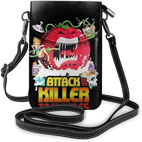 お財布ポシェット スマホポーチ 新作製品 世界最高品質人気 リターン オブ ザ キラートマト ショルダー スマホケース 携帯電話用ポーチ 小物入れ おしゃれ ミニポーチ 旅行用 男女兼用 多機能 小型 カード入れ 斜めがけ スマホバッグ