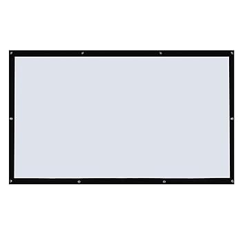 YINGHUI Pantalla de proyección, Flujo Película Cortina 72 pulgadas ...