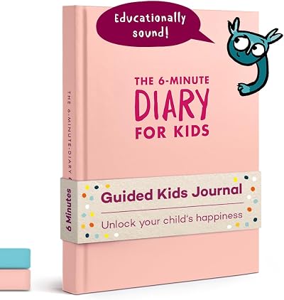 UrBestSelf 6-Minute Kids Diary Journal 6–12 Gratitude Mindfulness Growth