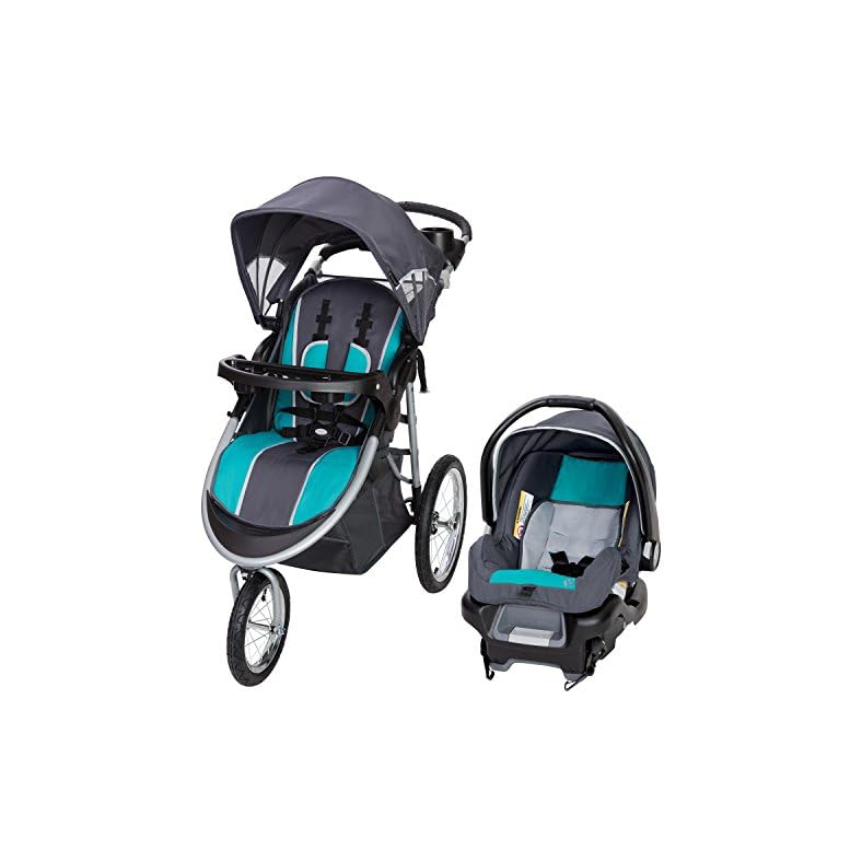Baby Trend Pathway 35 Jogger Travel System, Optic Teal