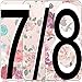 iPhone 7 Case, iPhone 8 Case, [3-Pack] CarterLily Watercolor Flowers Floral Pattern Soft Clear Flexible TPU Back Case for iPhone 7 iPhone 8 4.7'' - Watercolor Flowers