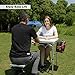 REDCAMP Folding Stool Portable, Set of 2, Lightweight Camping Stools Plastic with Durable Steel Frame Legs for 220lbs Capacity, 15″thumb 1