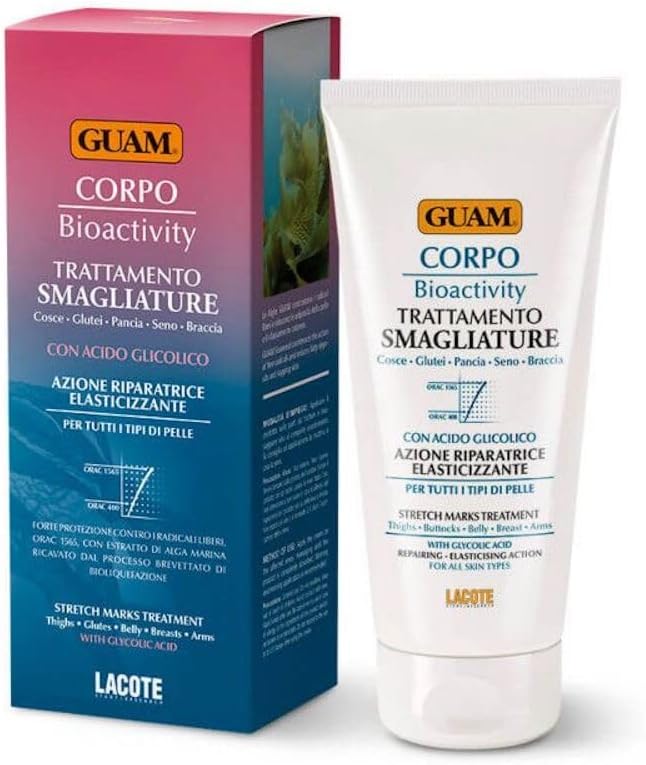 Guam Body Cream Bioactivity 150ml Stretch Mark Treatment Hydration Elasticity