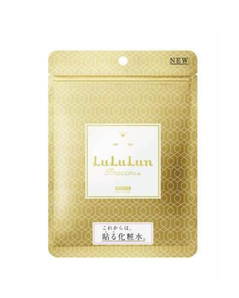 Lululun Precious Aging Care Face Mask Clear - White - 1Box For 7pcs (Green Tea Set)
