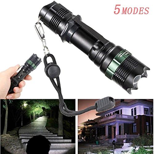 TT GOS Super Bright 3000 Lumen Zoomable Cree Xm-lt6 LED Flashlight Torch Lamp 5-modes