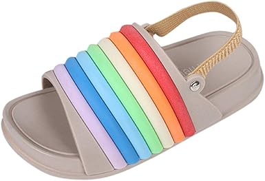 girls rainbow slides