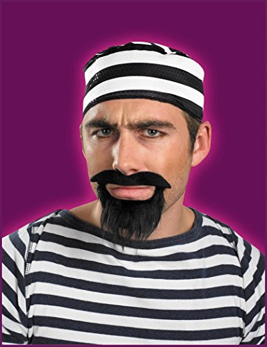 Disguise - Prisoner Mustache and Beard